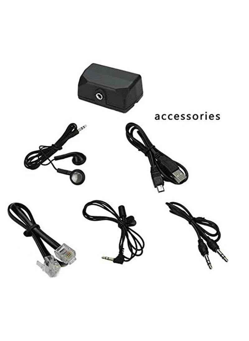 Generic - Voice Recorder 8GB Mini USB Flash Digital Audio 650Hr Dictaphone MP3 Player - Image 1