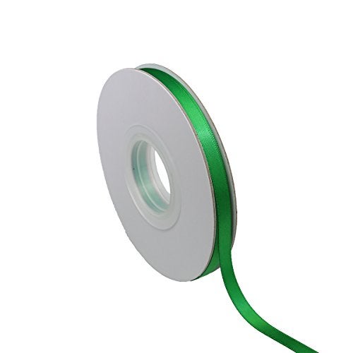 Ribbonitlux 1/4" Wide Double Face Satin Ribbon 25 Yards (580-Emerald）, Set for Gift Wrapping, Party Decor, Sewing Applications, Wedding and Craft - Image 2