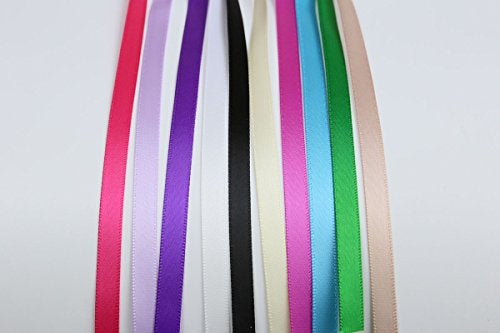 Ribbonitlux 1/4" Wide Double Face Satin Ribbon 25 Yards (580-Emerald）, Set for Gift Wrapping, Party Decor, Sewing Applications, Wedding and Craft - Image 4