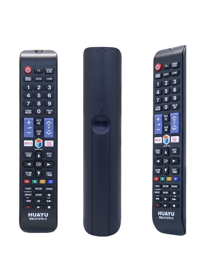 هوايو جهاز تحكم عن بعد عالمي بديل لأجهزة تلفزيون Huayu الذكية المزودة بأدوات Netflix وPrime Video وSmart Hub وSmart Hub وSource وأزرار HDMI - Image 2