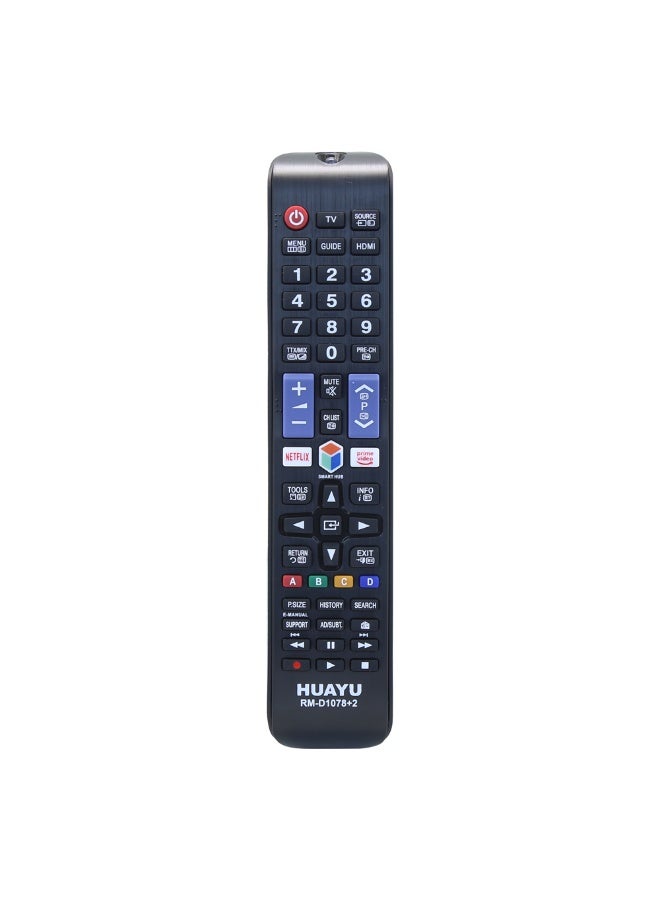 هوايو جهاز تحكم عن بعد عالمي بديل لأجهزة تلفزيون Huayu الذكية المزودة بأدوات Netflix وPrime Video وSmart Hub وSmart Hub وSource وأزرار HDMI - Image 1