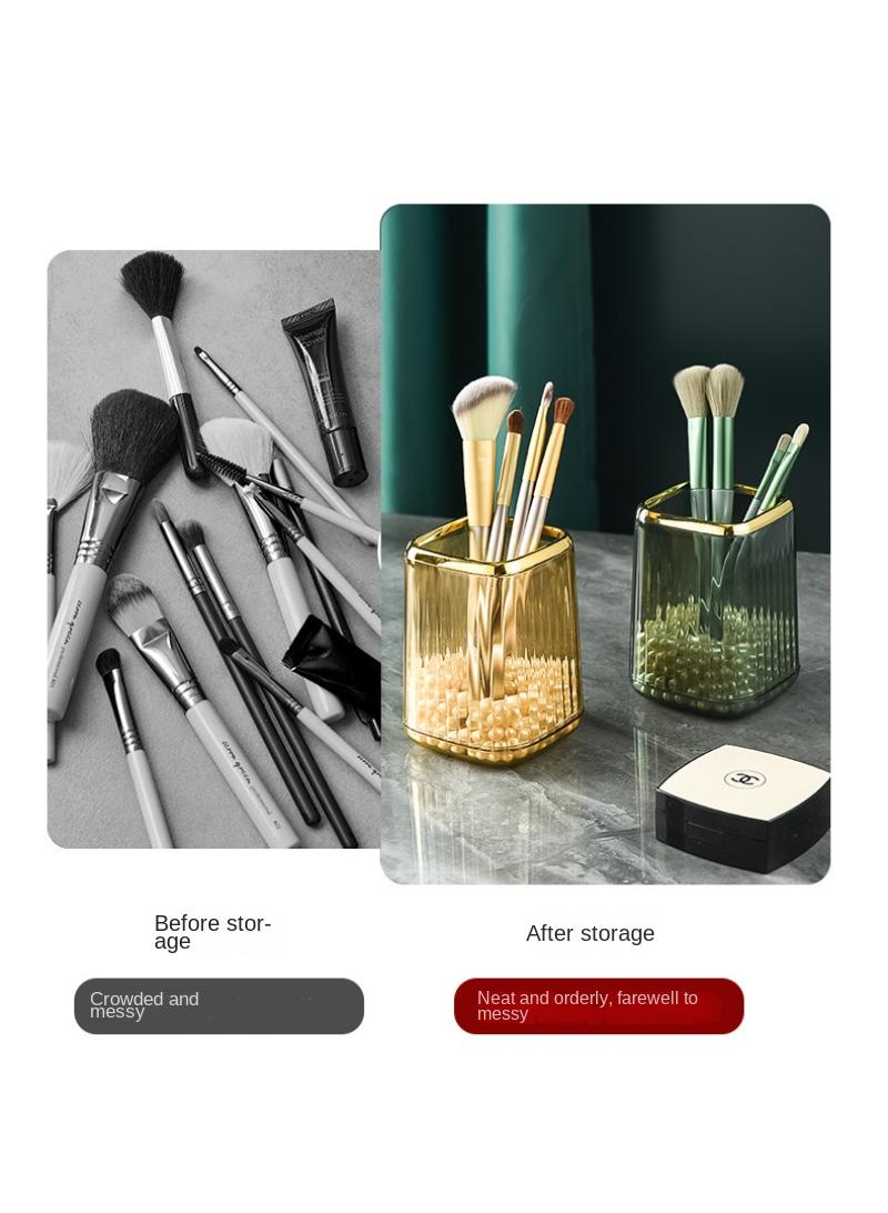 Office desktop storage box children's study comb makeup storage pen holder - Image 2