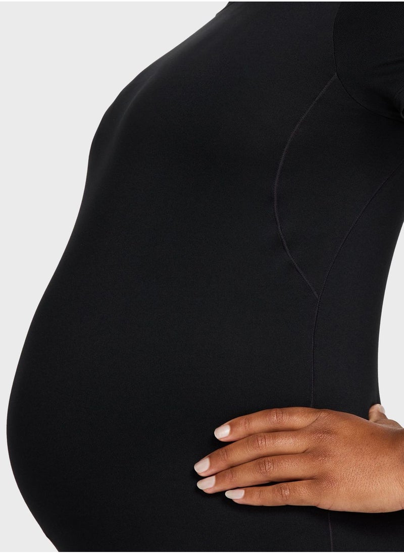 Nike - Dri-FIT Slim-Fit Maternity T-shirt - Image 1