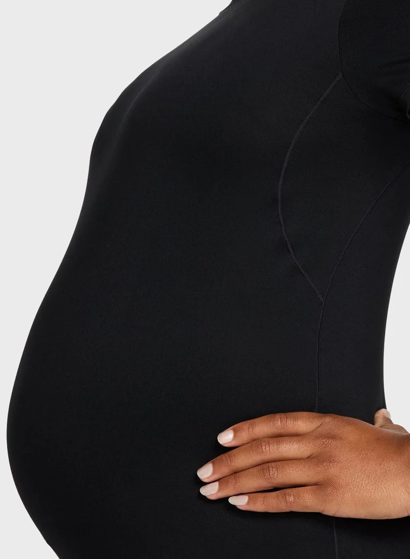 Nike  Dri-FIT Slim-Fit Maternity T-shirt for Women | Best Price UAE