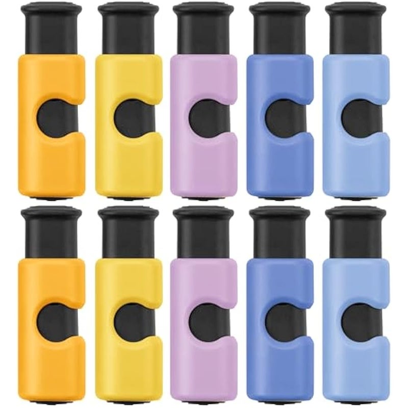 - Bag Clips, 10 Pack, Squeeze and Lock Bread Bag Clips for Food Storage, Food Clips for Bags, Bread Clips, Plastic Bag Clip, Bag - Image 1