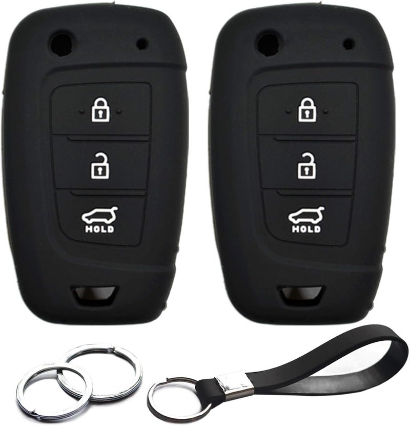 INFIPAR Key Fob Cover for Hyundai Models - Image 1