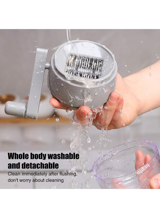 SUNSAR Manual Nut Chopper, Hand Crank Food Grinder, Kitchen Tool for Nuts and Toppings - Image 4