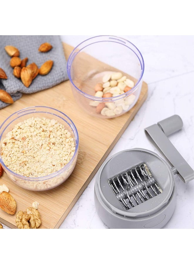 SUNSAR Manual Nut Chopper, Hand Crank Food Grinder, Kitchen Tool for Nuts and Toppings - Image 5