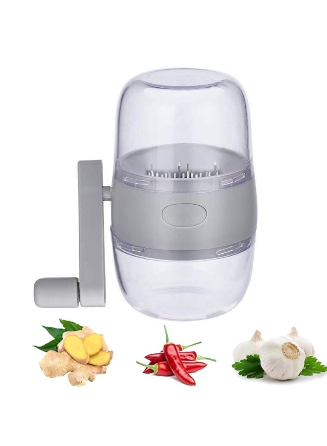 SUNSAR Manual Nut Chopper, Hand Crank Food Grinder, Kitchen Tool for Nuts and Toppings - Image 1