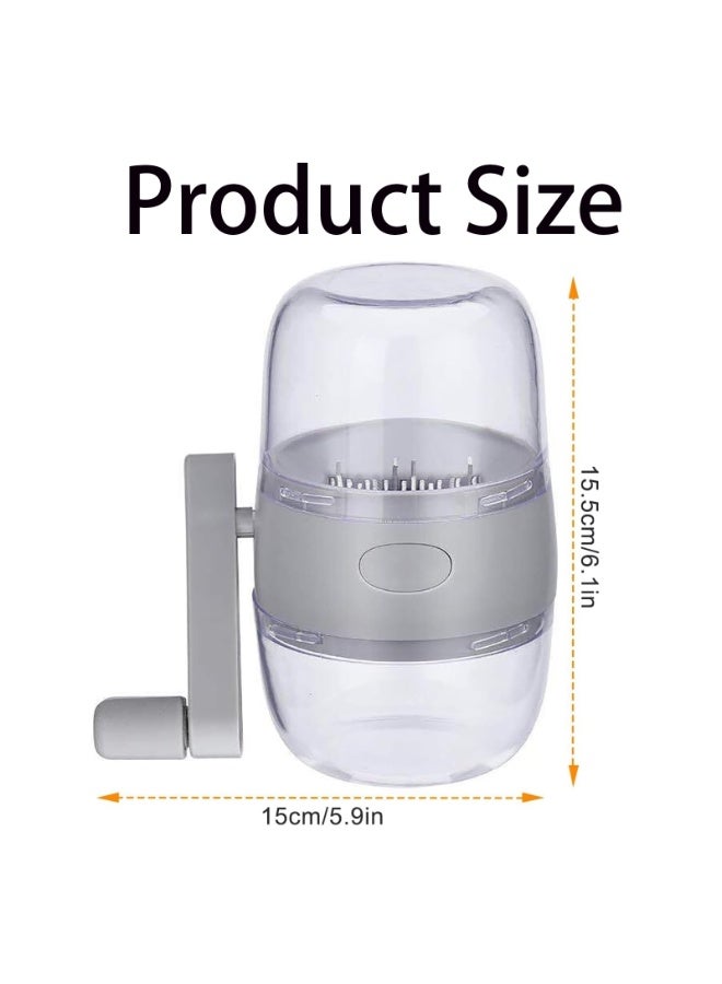 SUNSAR Manual Nut Chopper, Hand Crank Food Grinder, Kitchen Tool for Nuts and Toppings - Image 2