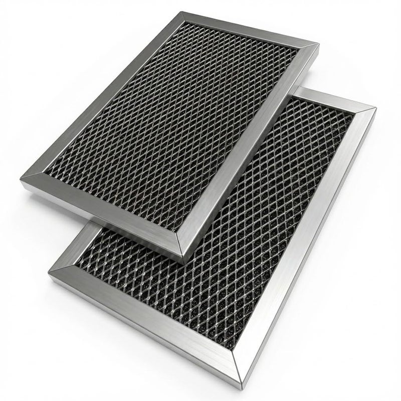 JUDAOLE OEM Quality Microwave Charcoal Filter for GE JVM6175EK5ES,JVM6172SK5SS, JVM6175SK5SS,JVM6175YK5FS (2 Pack) - Image 1
