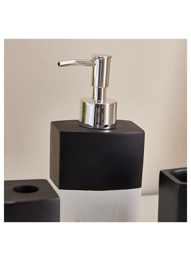 Home Box Subtle Chic 4-Piece Bathroom Set 10.5 x 5.5 x 10.5 cm  - Image 3