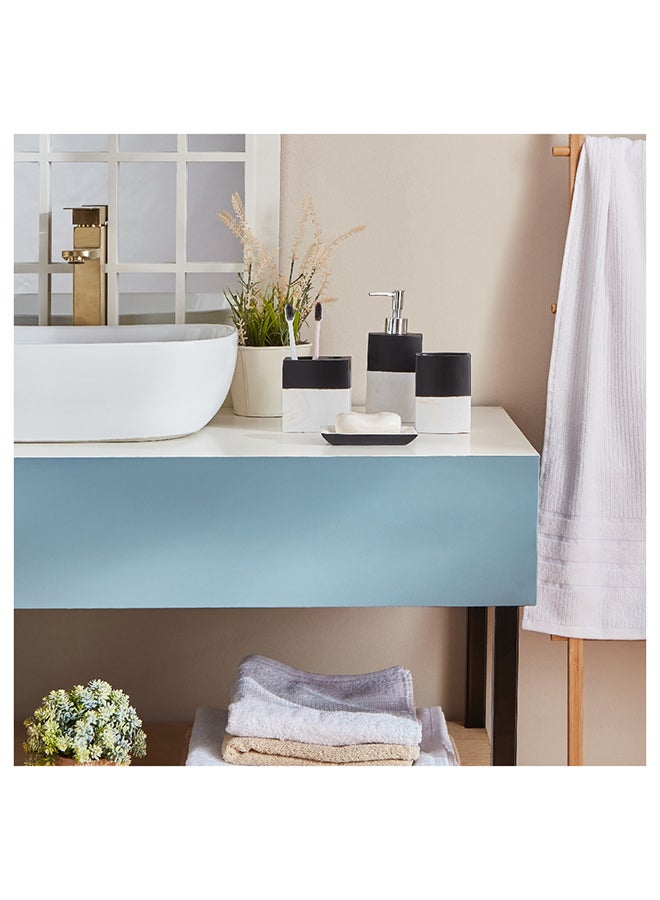 Home Box Subtle Chic 4-Piece Bathroom Set 10.5 x 5.5 x 10.5 cm  - Image 5
