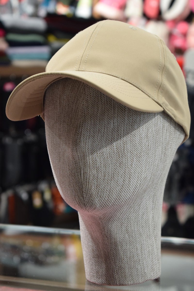 Göksu Şapka Goksu Hat Unisex Sports Cap Micro Tracksuit Fabric Adjustable Back Beige  - Image 2