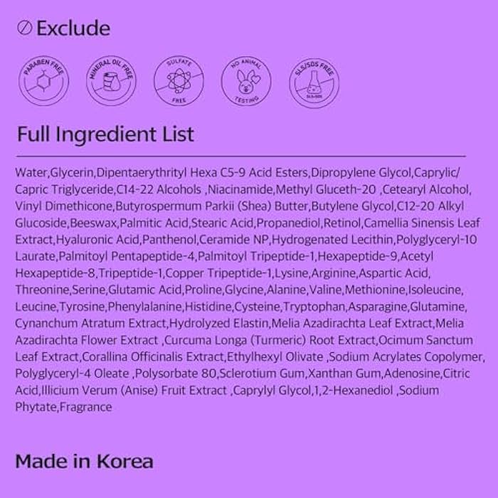 Fabyou Retinol Peptide Youthful Cream 1.01 fl oz - Korean Skincare with Retinol & Peptides for Firming, Fine Lines, from Face to Neck and Eye Area, Fast Absorbing Texture - Image 5