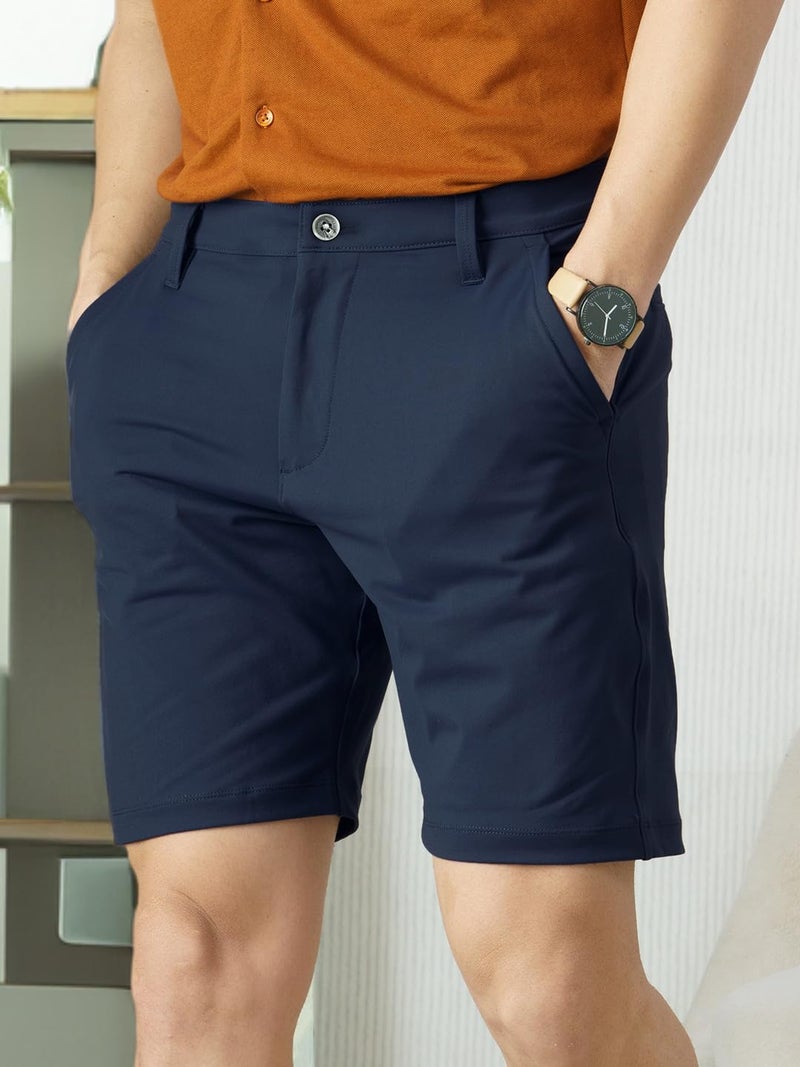 DAMENSCH Men's Chino Shorts (Dam-FSHT-JIB-M_Blue_M) - Image 3