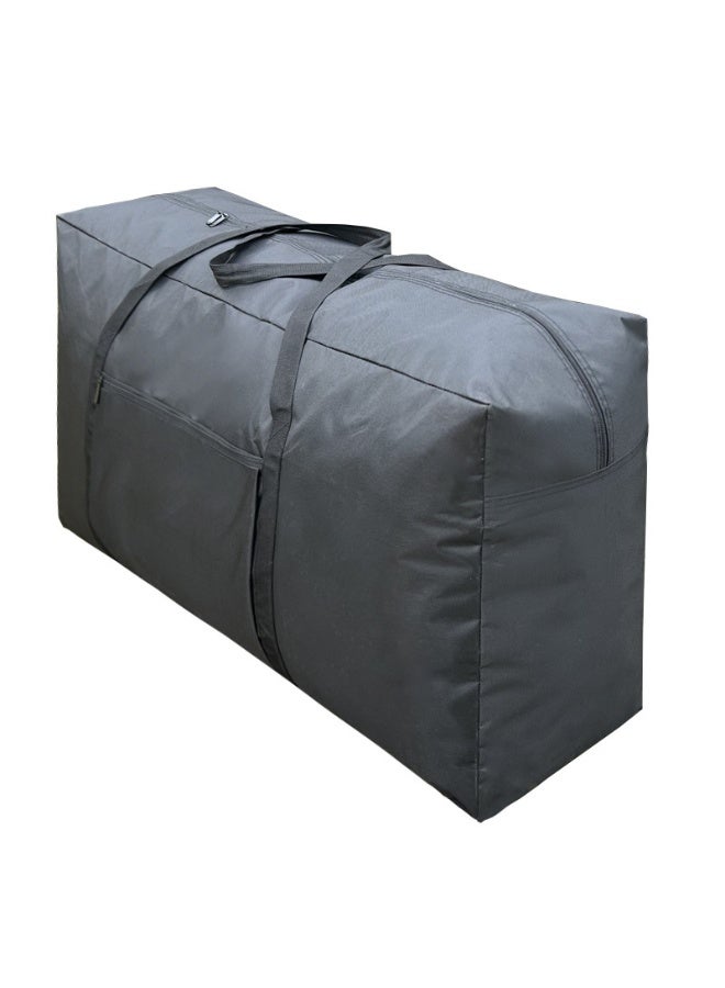 DUNISO 100L Large Moving Bags, Oxford Cloth Waterproof Moving Tote Bag with Zippers and Reinforced Carrying Handles，Heavy Duty Moving Storage Tote Bags with Tag Port，Dustproof,Moisture Proof，for Travelling, Moving, Camping - Image 2