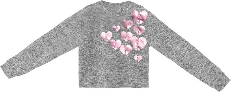 Mshb&G Shiny Hearts Girls Tracksuit  - Image 5
