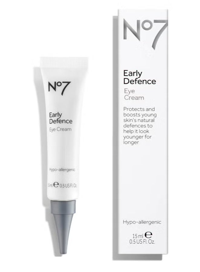 Boots No.7 No7 Early Defence Eye Cream - 15ml - Image 1