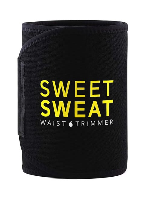 Waist Trimmer for Women and Men Black/Yellow Medium