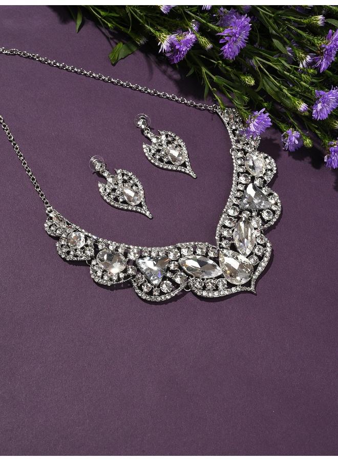 SOHI Evening Artificial Jewellery Set - Image 3