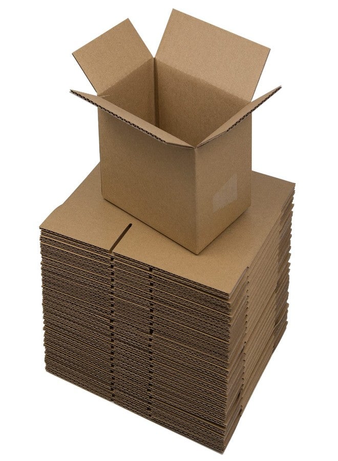 SUNLPH Shipping Boxes 6x4x4 Inches Small Corrugated Cardboard Boxes, 25 Pack - Image 1
