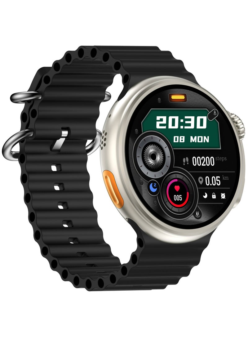 AROAQ - Smart Watch Z78 Ultra Large Round 1.52 HD Color Display Smart Watch Z78 Ultra Smart Watch Fitness Smart Watches for Running Climbing Cycling Enthusiasts - Image 1