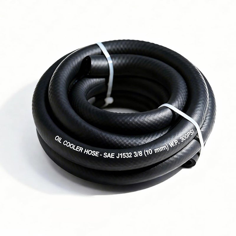 38 Transmission Oil Cooler Hose SAE J1532 Power Steering Hose 5 FT Ideal for Fuel Hydraulic and Power Steering Applications 300PSI High Pressure