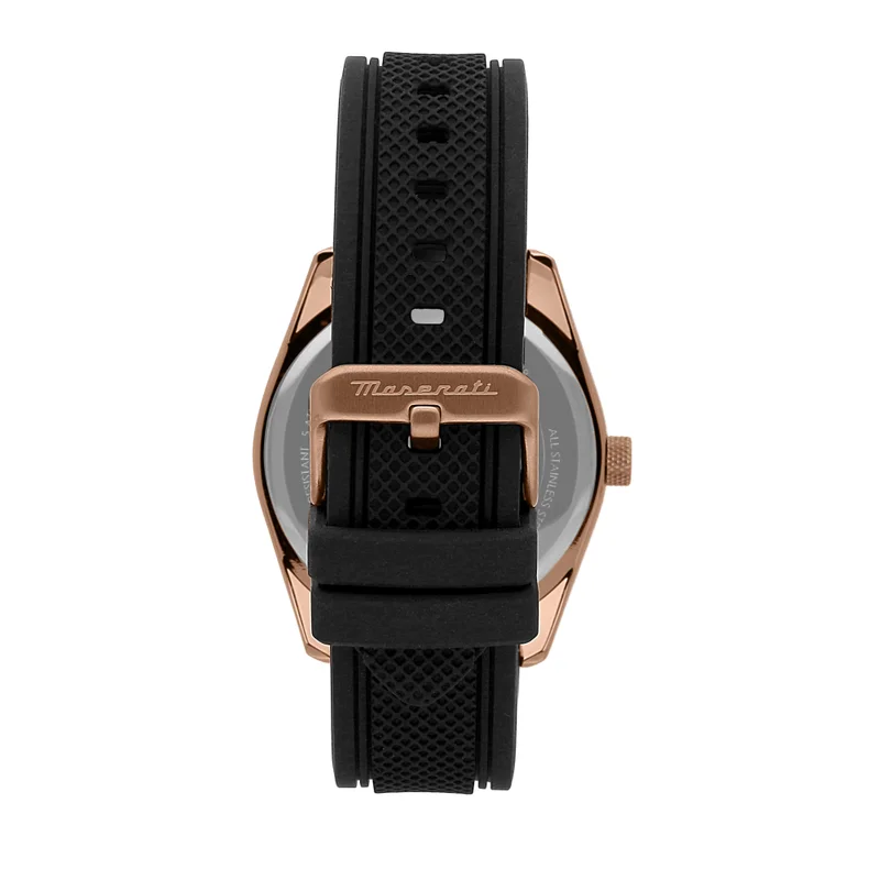Maserati  Attrazione collection Men's Black Silicon watch - R8851151002 for Men | Best Price UAE