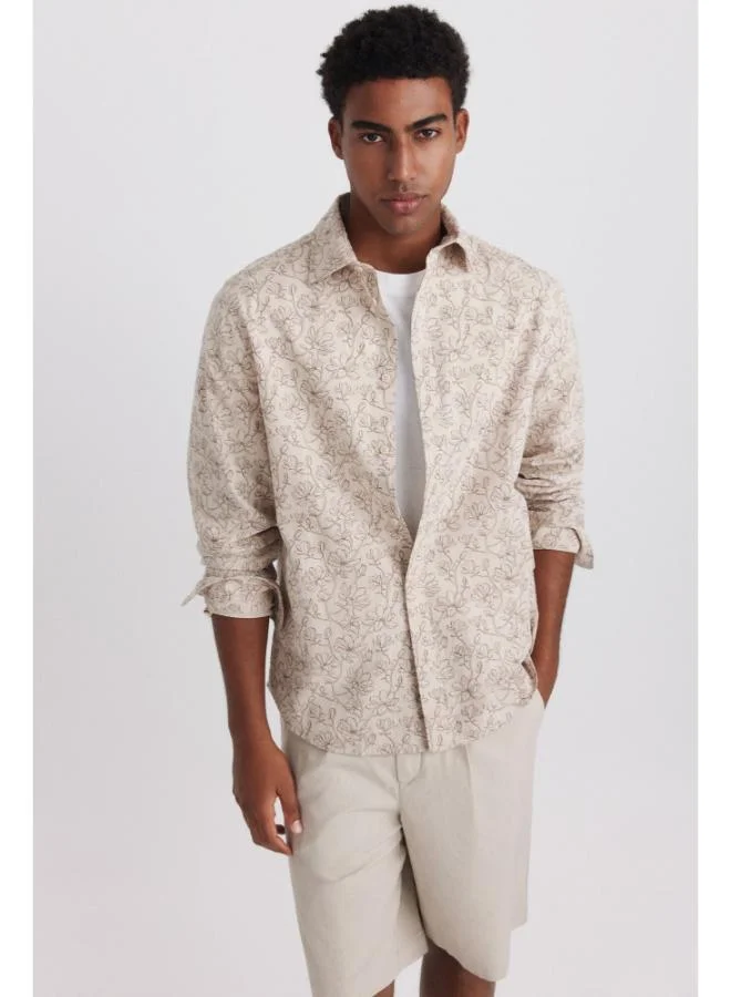 Springfield Striped linen shirt