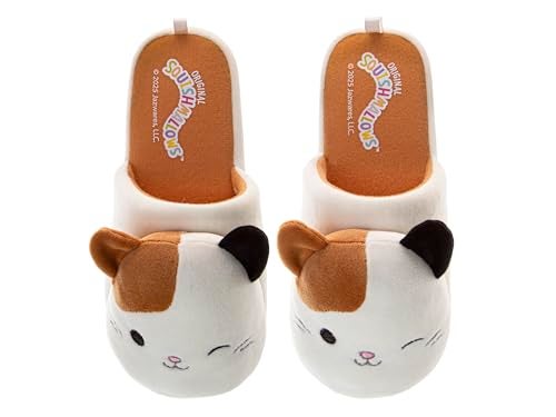 Squishmallows Slippers Sandals Warm Comfort Soft Slippers House Sandal- Cam the Cat (size 4-5 Big Kid) - Image 3