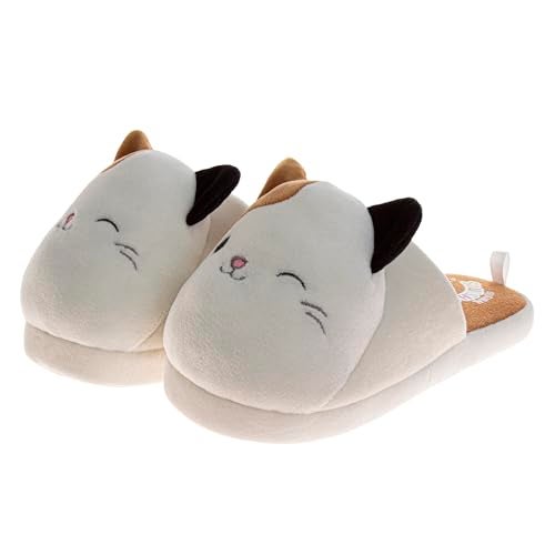 Squishmallows Slippers Sandals Warm Comfort Soft Slippers House Sandal- Cam the Cat (size 4-5 Big Kid) - Image 1