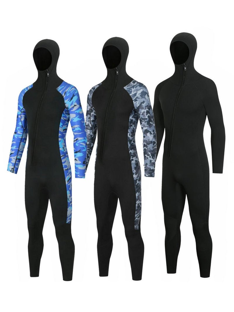 3Mm One-Body Diving Suit Men'S Cold-Proof Wet Clothing Warm Swimming Suit Snorkeling Pulp Board Surfing Suit Rescue - Image 3