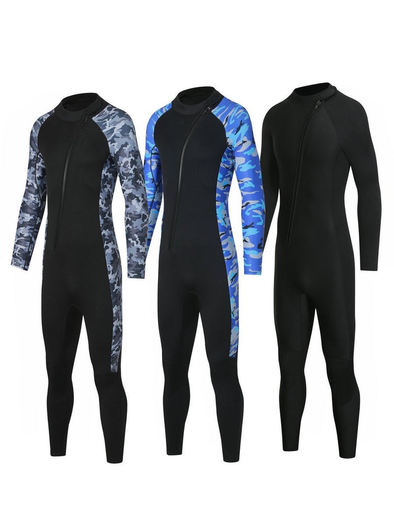 3Mm One-Body Diving Suit Men'S Cold-Proof Wet Clothing Warm Swimming Suit Snorkeling Pulp Board Surfing Suit Rescue - Image 2