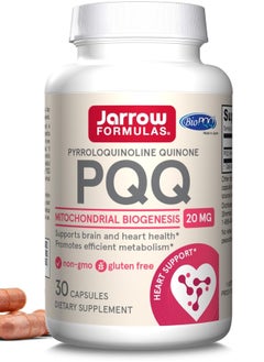 jarrow formulas Pyrroloquinoline Quinone, 20 mg, 30 Capsules 