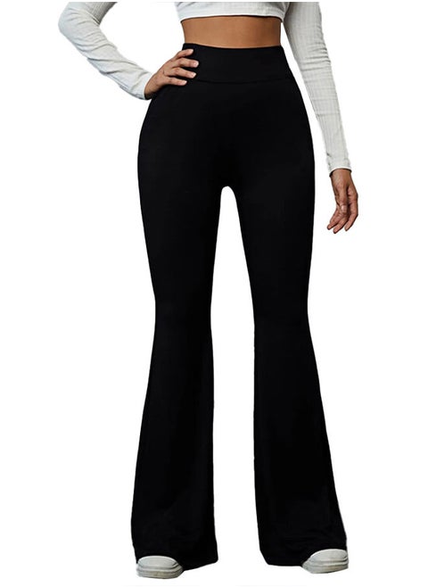 High Waist Sportswear Leggings Pants Wide Leg