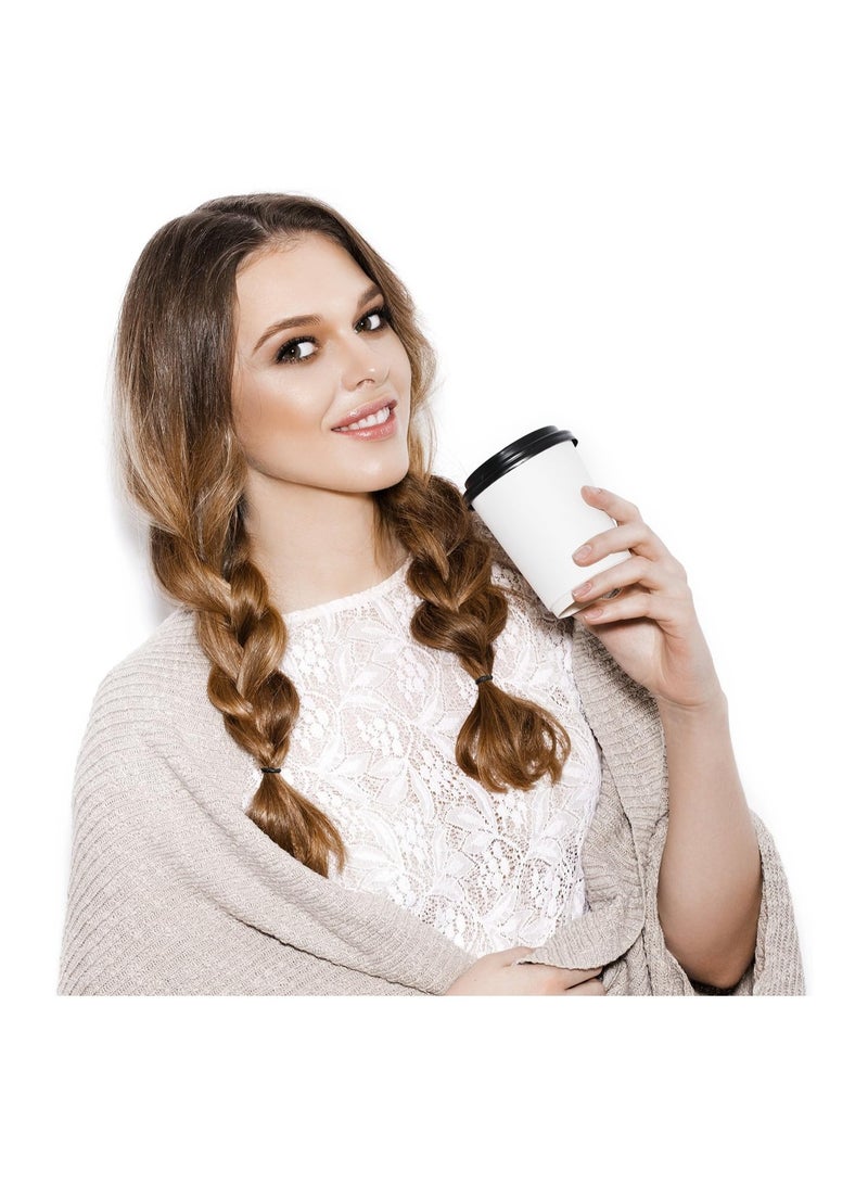 ستار بيجا حزمة نجوم بيجا 2000 من أربطة الشعر المطاطية السوداء الصغيرة الناعمة مع علبة لتصفيف الشعر للأطفال وتجعيد الشعر وتسريحات الشعر في حفلات الزفاف - Image 5