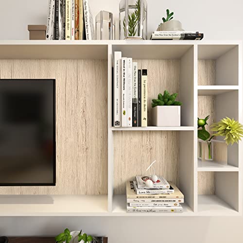 Lativo Wood Contact Paper Light Wood Grain Peel and Stick Wallpaper for Funiture Contact Paper for Cabinets Drawers Countertop Table Self Adhesive Wallpaper Bathroom Kitchen Waterproof 78.7inL15.7inW - Image 5