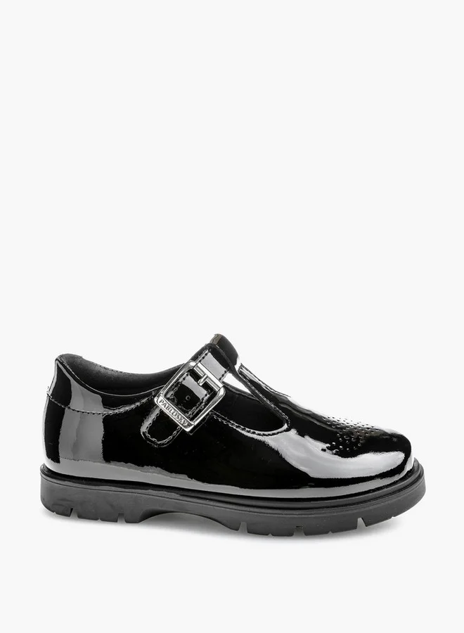 Pablosky Girls' Mary Jane School Shoes with Buckle Closure - 360119