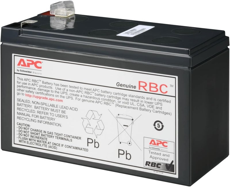 UPS Battery Replacement, APCRBC158 Back-UPS BX1000M
