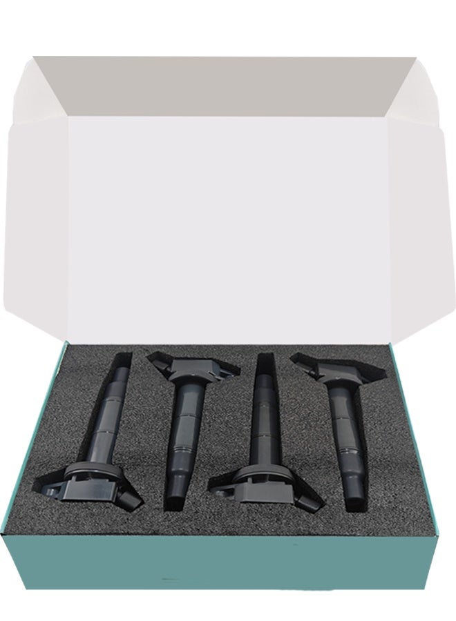 Generic 4 Pieces Ignition Coil for 2002 2003 2004 2005 2006 2007 2008 2009 2.4L Toyota Camry Matrix RAV4 Solara Highlander Scion TC xB Lexus HS250h 2.4 Coil Pack 90919-02244  - Image 2