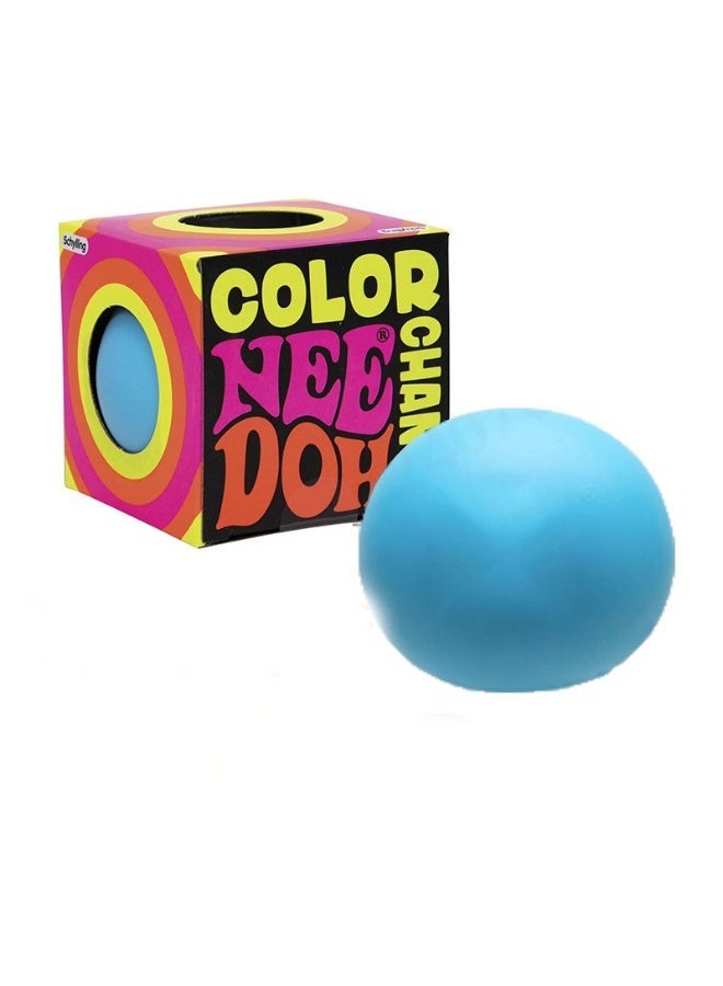 Needoh The Squeezable Ball provides a quiet and gentle sensory experience for children and adults, effectively relieving anxiety, stress, and irritability. It's an ideal stress-relief toy for the office, classroom, or home. - Image 1