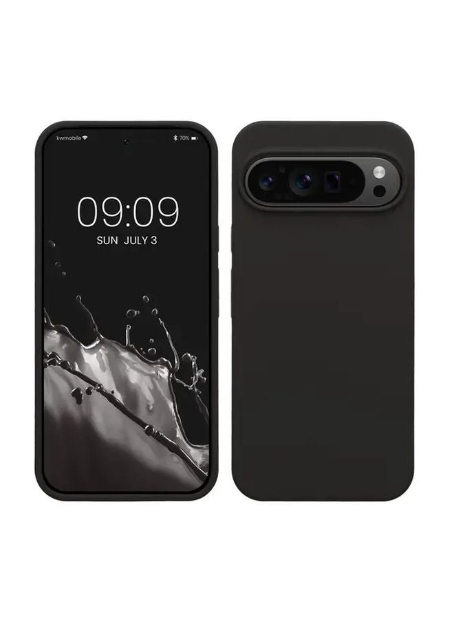 Google Pixel 9 Pro Case Soft TPU Phone Cover Black - Image 1