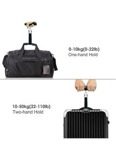 WeiHeng Portable Digital LCD Electronic Luggage Weighing Scale - 50kg/10g with Backlight Belt  - Image 5