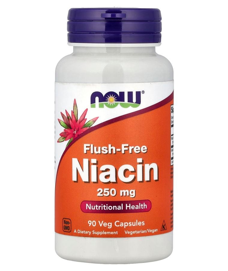 now Flush-Free Niacin 90 Veg Capsules