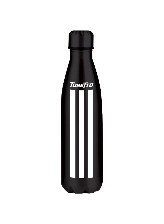 Toretto Stainless Water Bottle, Back To School-Black - Image 1