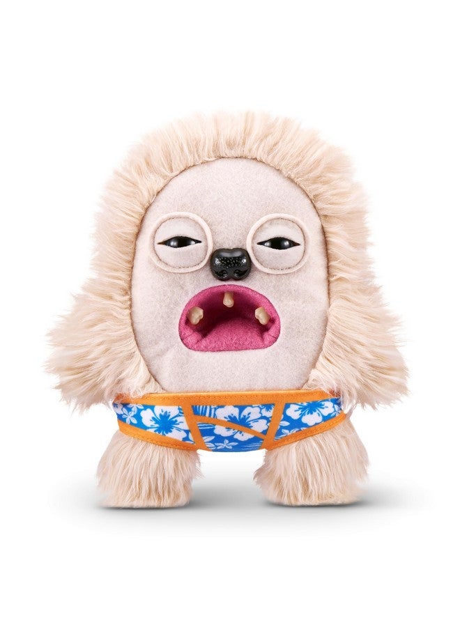 Fuggler فوجلر فايبز العطلة من زورو، وحش قبيح مضحك، لعبة محشوة، قابلة للجمع، (هدج جروغ - كريمة) - Image 1