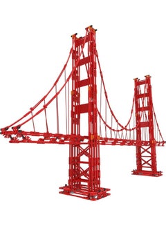 K'NEX Architecture: Golden Gate Bridge - Build IT Big - Collectible Building Set for Adults & Kids 9+ - New - 1,536 Pieces - Over 3 Feet Long