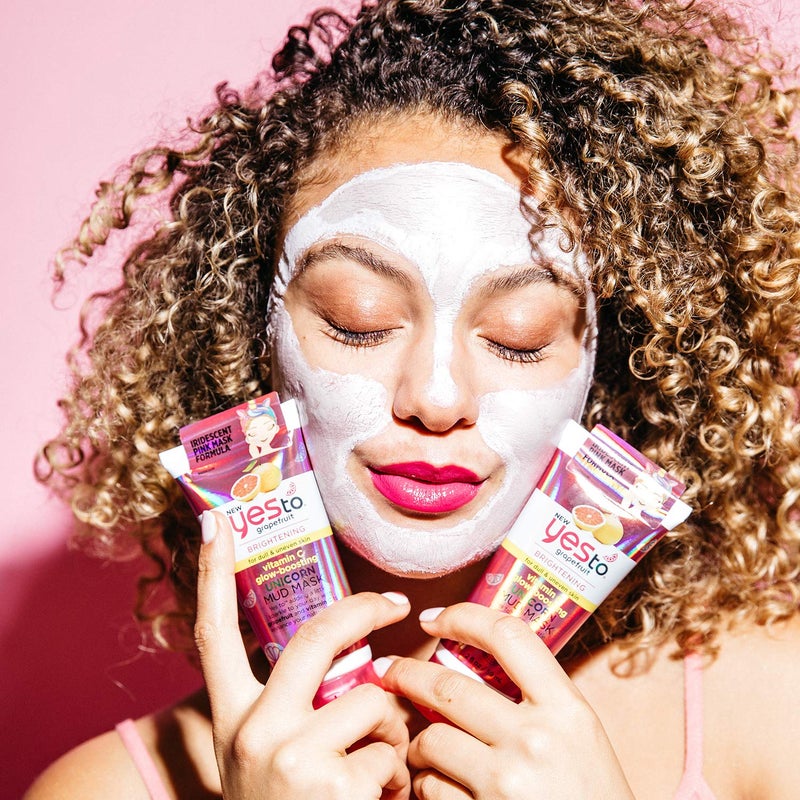 Yes To Grapefruit Vitamin C Glow-Boosting Unicorn Mud Mask , 2 Fl Oz (Pack of 1) - Image 4