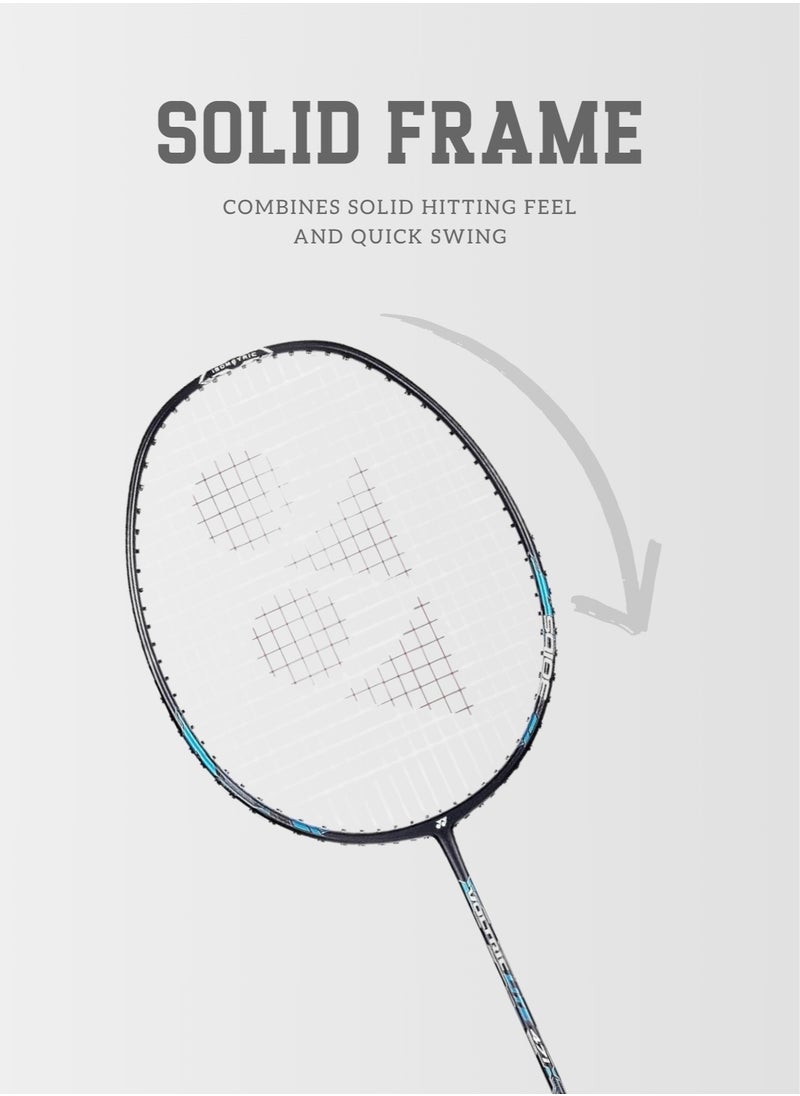 Yonex Voltric Lite 47i Graphite Badminton Racquet | 30 lbs Tension | Lightweight | Durable | Head Heavy Balance | Black, Standard | 4 3/4 inches Grip  - Image 5